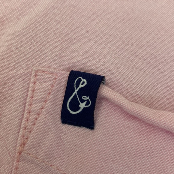 Mens size large pink long sleeve button up shirt. - Picture 3 of 4